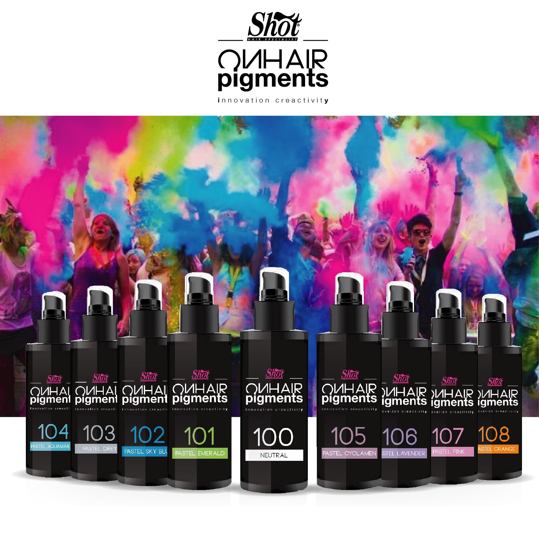 Shot On Hair Pigment