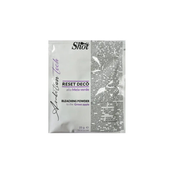 Shot Bleaching Powder Green Apple 25gr