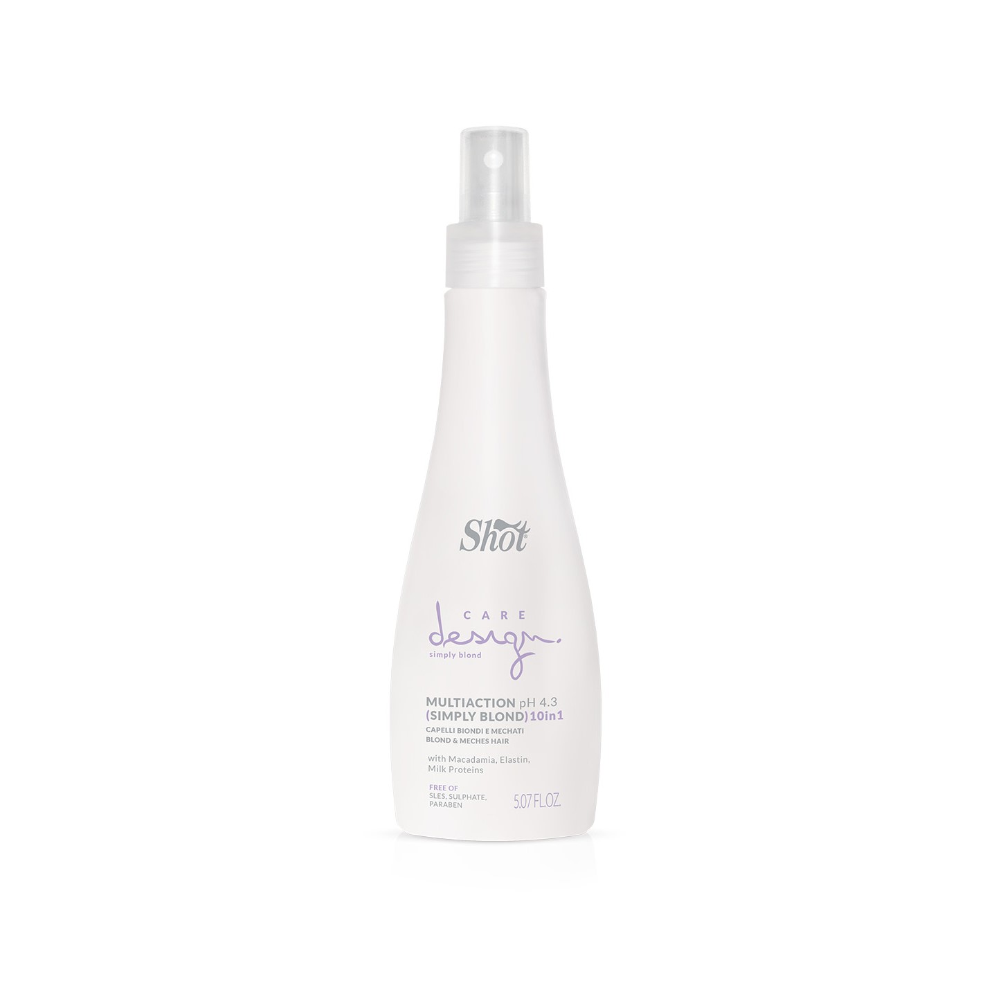 Spray de păr blond multifuncțional 10în1 Shot Simply Blond Multiaction Spray 10in1 150ml 1 Shot Simply Blond Multiaction Spray