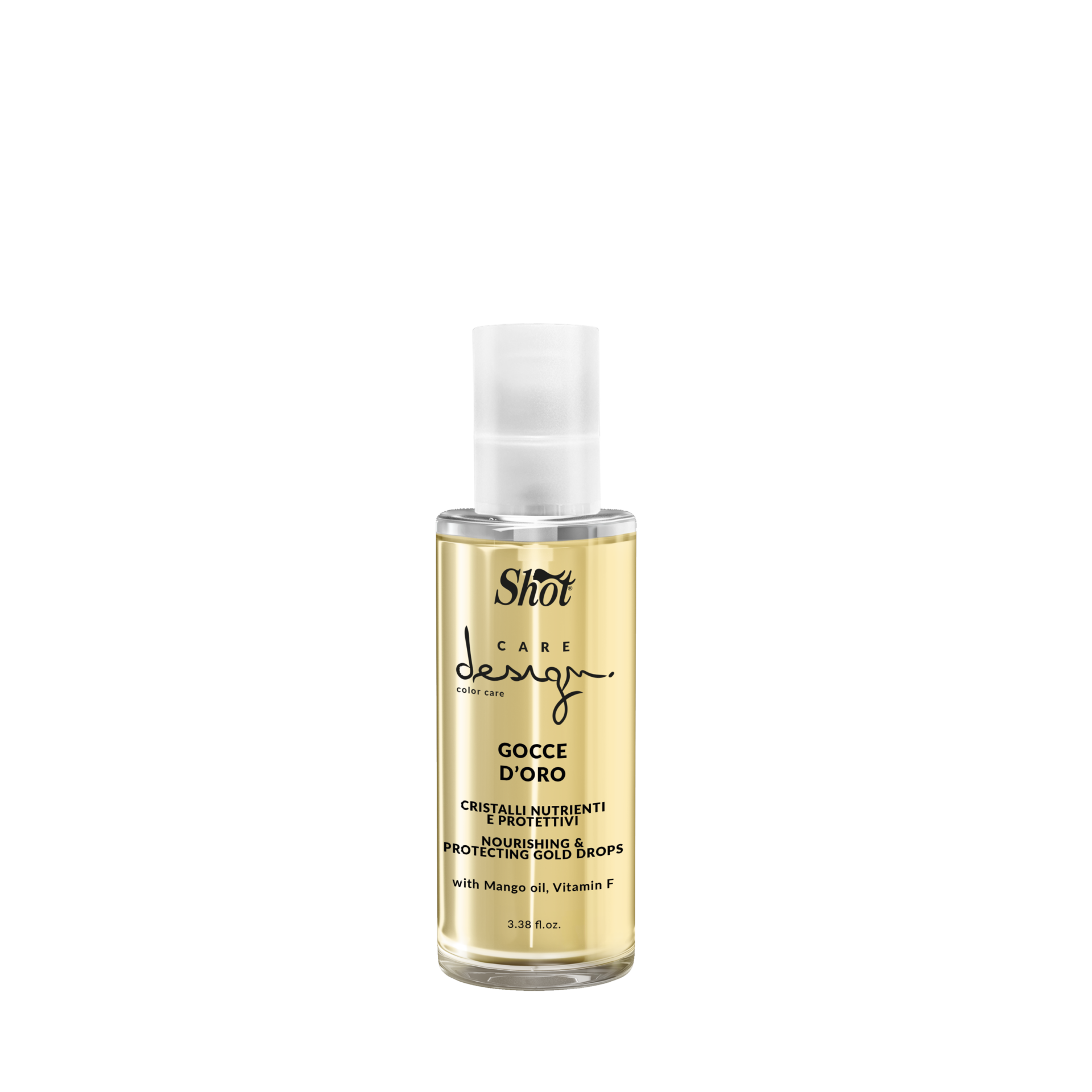 Золотые кристаллы для окрашенных волос Shot Gold Drops Oil 100ml 1 Beauty-glow.md Shot Gold Drops Oil 100ml