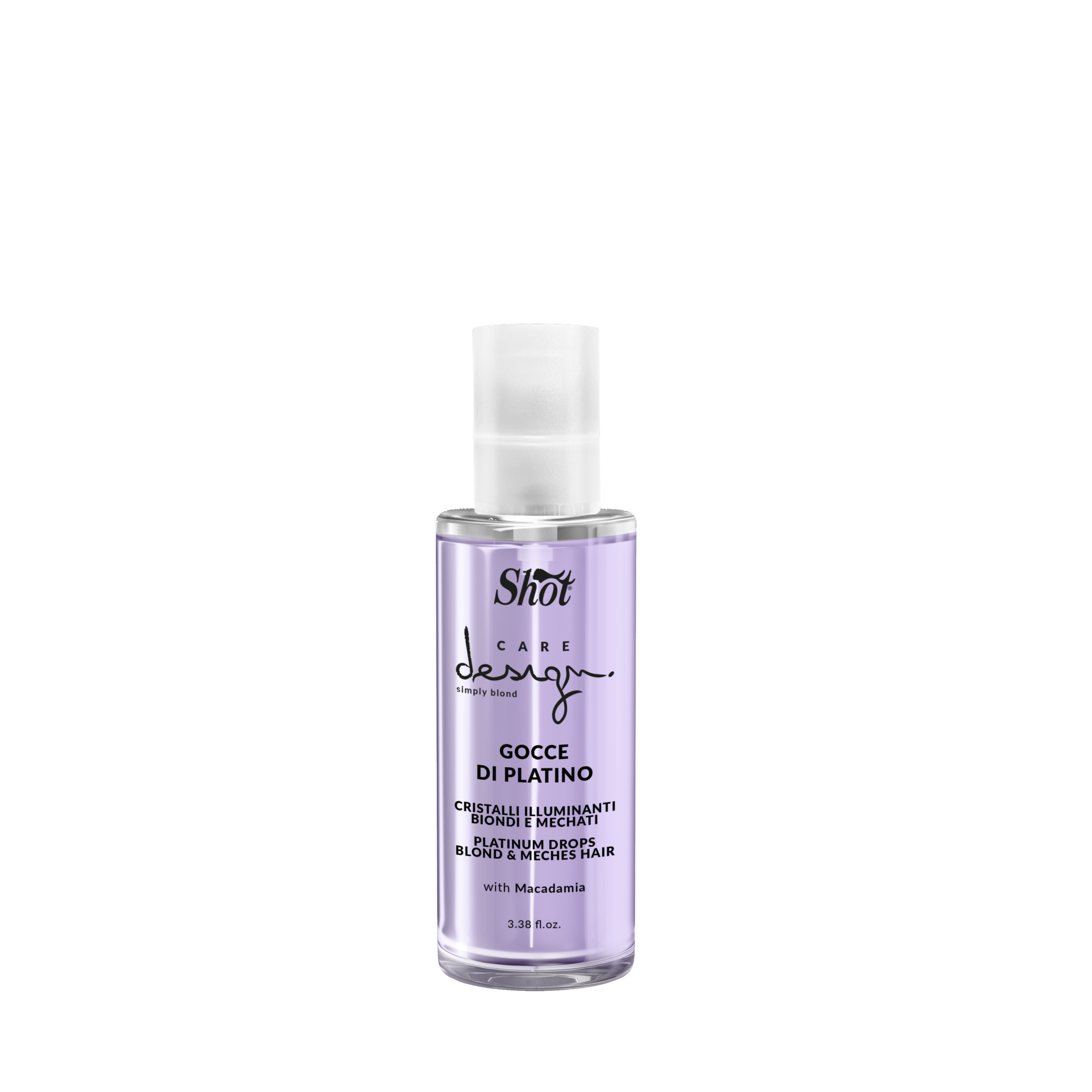 Платиновые кристаллы для светлых волос Shot Platinum Drops Oil 100ml 1 Beauty-glow.md Shot Platinum Drops Oil 100ml