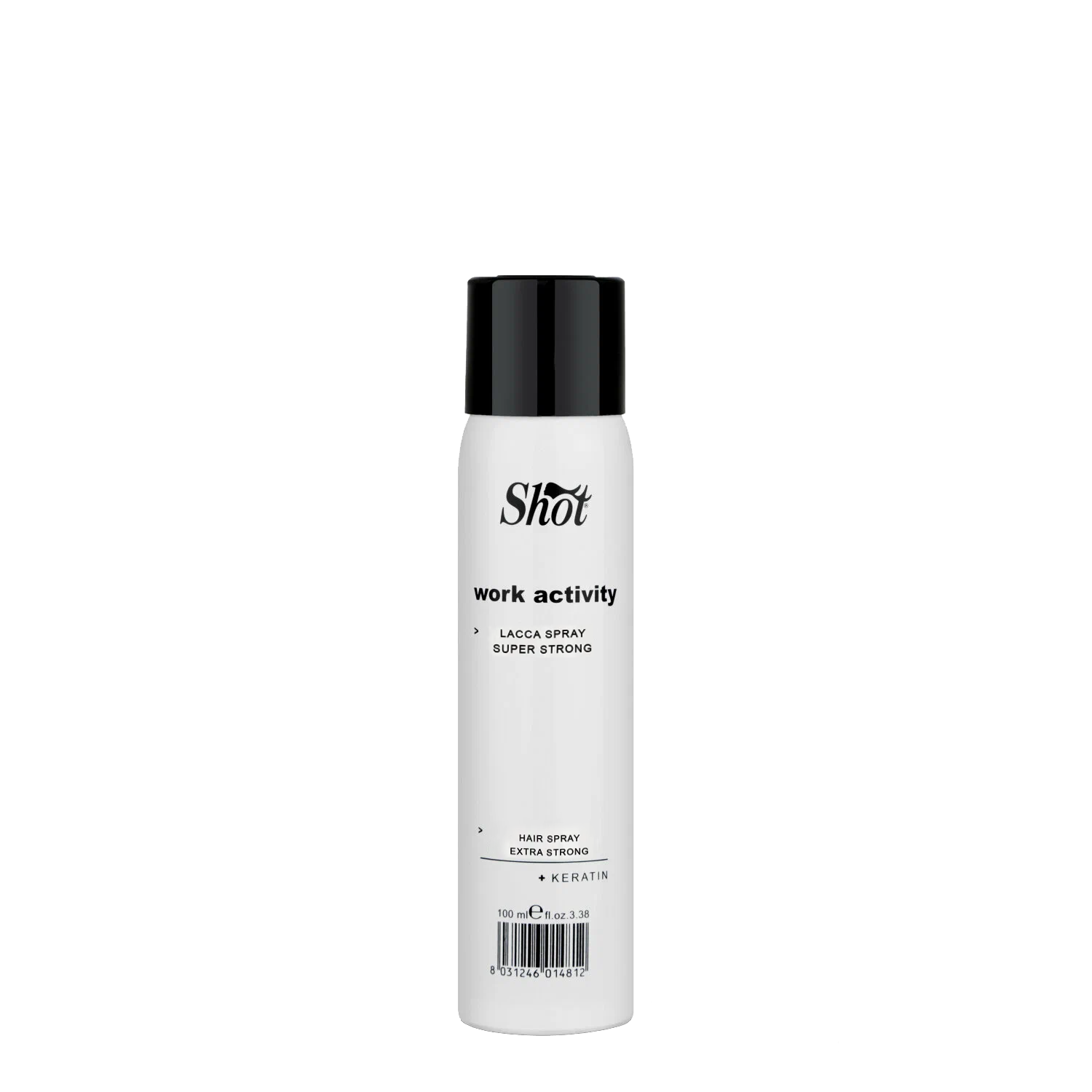 Лак для волос суперсильной фиксации Shot Work Activity Hair Spray Super Strong 100ml 1 Beauty-glow.md Shot Work Activity Hair Spray Super strong 100ml